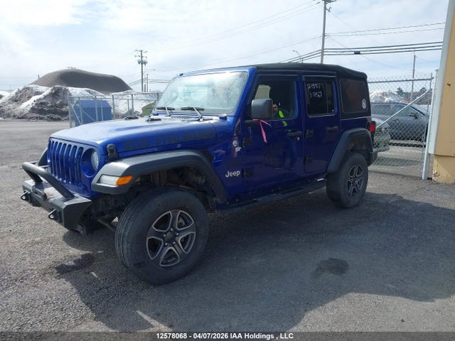1C4HJXDG6KW578927 Jeep Wrangler Unlimited Sport