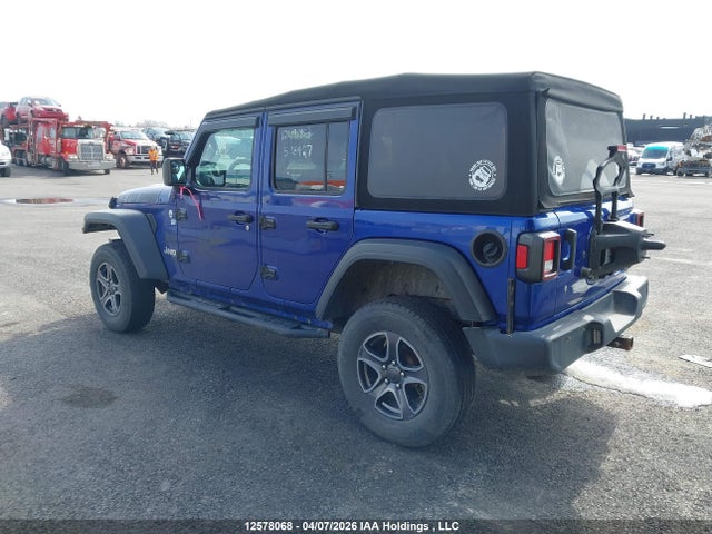 1C4HJXDG6KW578927 Jeep Wrangler Unlimited Sport