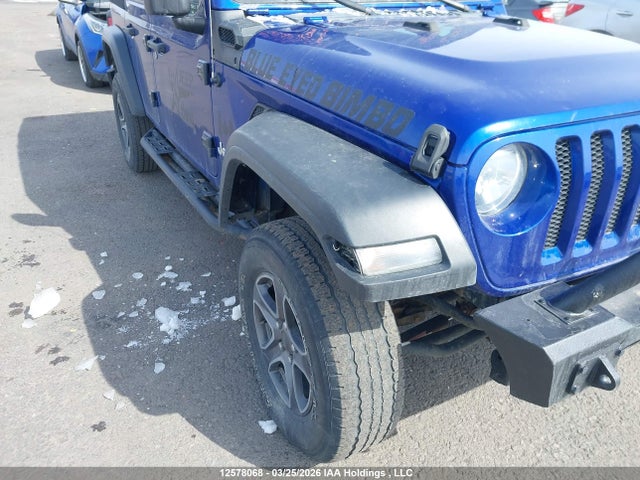 1C4HJXDG6KW578927 Jeep Wrangler Unlimited Sport