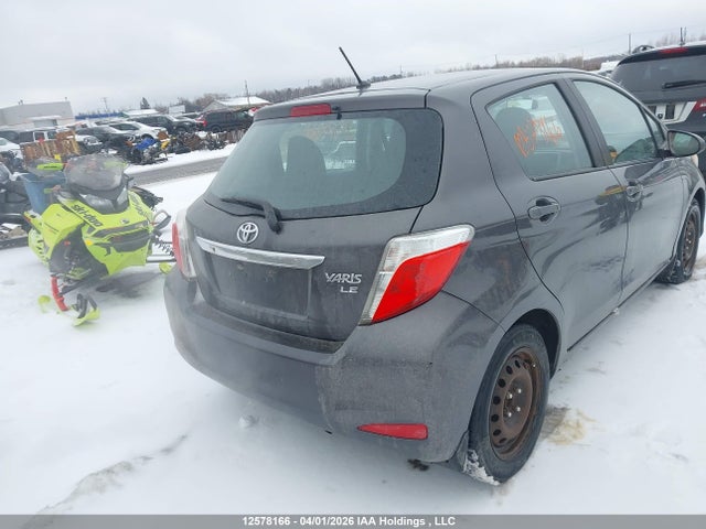 2014 Toyota Yaris Le მანქანა იყიდება აუქციონზე, vin: VNKKTUD30EA005820, აუქციონის ნომერი: 12578166