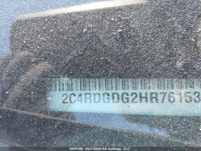 Продаж на аукціоні авто 2017 Dodge Grand Caravan Crew, vin: 2C4RDGDG2HR761531, номер лоту: 12578169