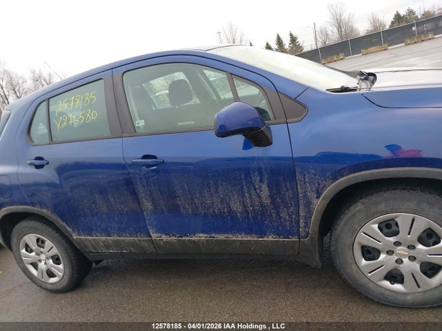 Продаж на аукціоні авто 2016 Chevrolet Trax Ls, vin: 3GNCJKSB6GL276580, номер лоту: 12578185