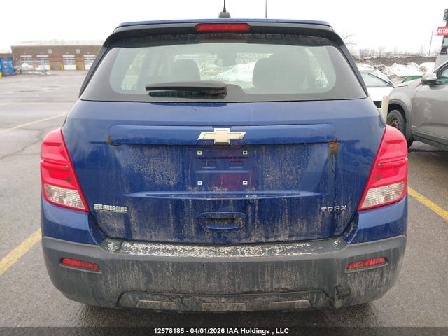 Продаж на аукціоні авто 2016 Chevrolet Trax Ls, vin: 3GNCJKSB6GL276580, номер лоту: 12578185
