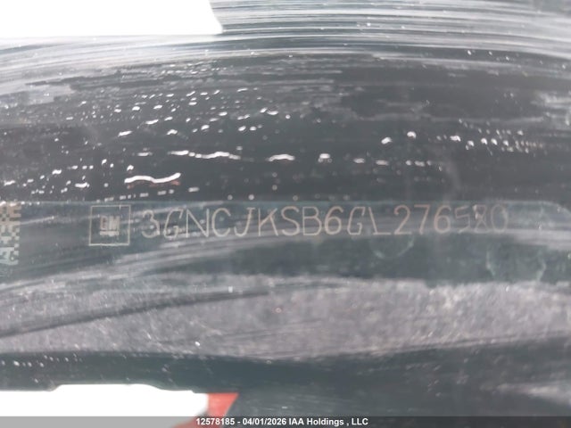 Продаж на аукціоні авто 2016 Chevrolet Trax Ls, vin: 3GNCJKSB6GL276580, номер лоту: 12578185