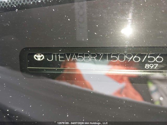 12578189 :رقم المزاد ، JTEVA5BR7T5096756 vin ، 2026 Toyota 4runner مزاد بيع