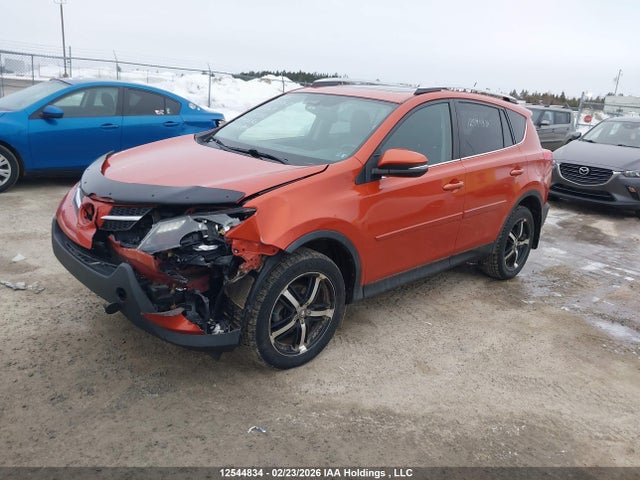 12544834 :رقم المزاد ، 2T3DFREV3FW284382 vin ، 2015 Toyota Rav4 Limited مزاد بيع