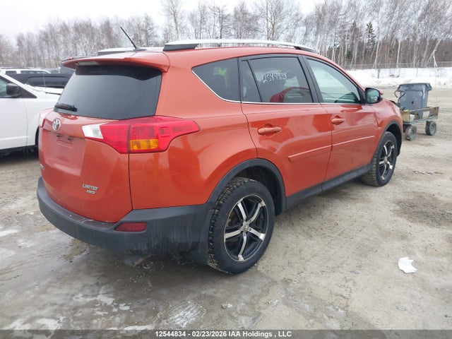 12544834 :رقم المزاد ، 2T3DFREV3FW284382 vin ، 2015 Toyota Rav4 Limited مزاد بيع
