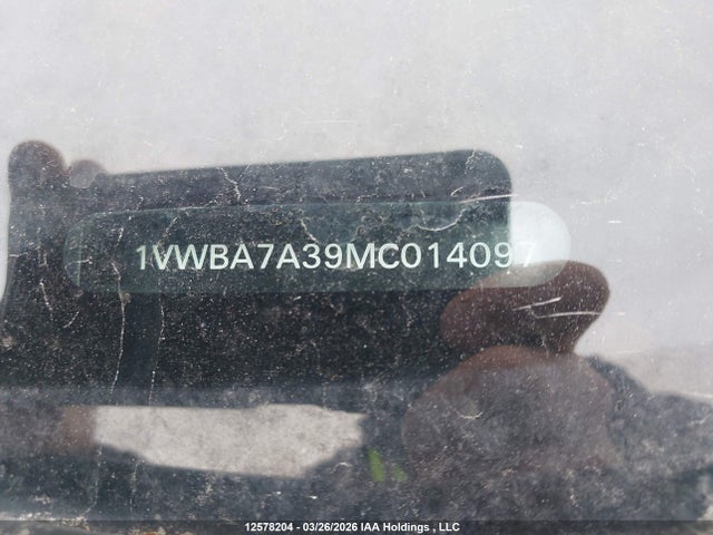 Aukcja sprzedaży 2021 Volkswagen Passat Highline, vin: 1VWBA7A39MC014097, numer aukcji: 12578204