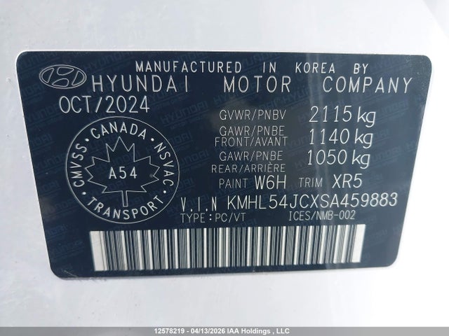 KMHL54JCXSA459883 Hyundai Sonata N Line