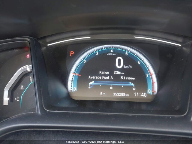 Honda Civic Lx 2020 2HGFC2F52LH023183 Image 15