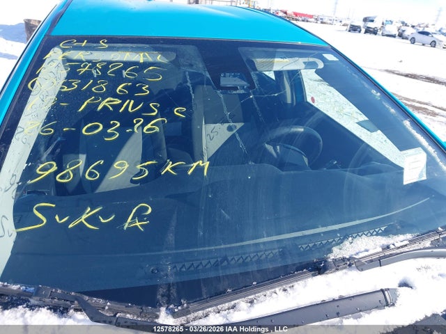 JTDKDTB35K1631863 Toyota PRIUS C