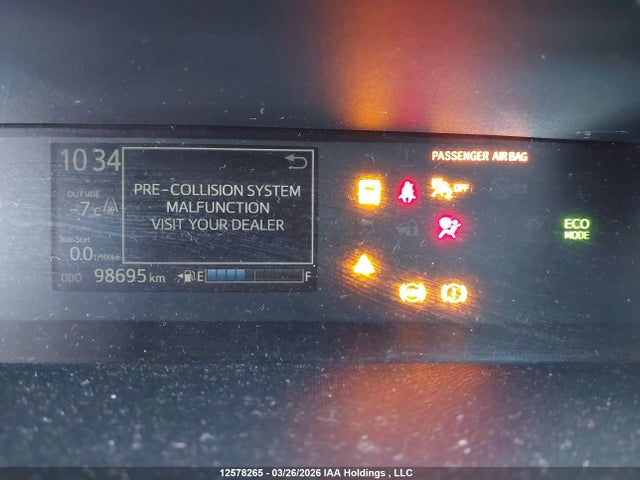 JTDKDTB35K1631863 Toyota PRIUS C