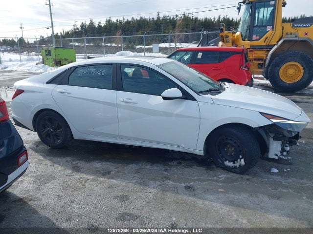 2021 Hyundai Elantra Preferred Ivt With Sun And Tech Package მანქანა იყიდება აუქციონზე, vin: KMHLM4AG9MU145293, აუქციონის ნომერი: 12578266
