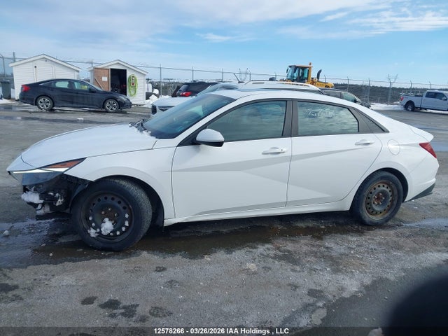 2021 Hyundai Elantra Preferred Ivt With Sun And Tech Package მანქანა იყიდება აუქციონზე, vin: KMHLM4AG9MU145293, აუქციონის ნომერი: 12578266