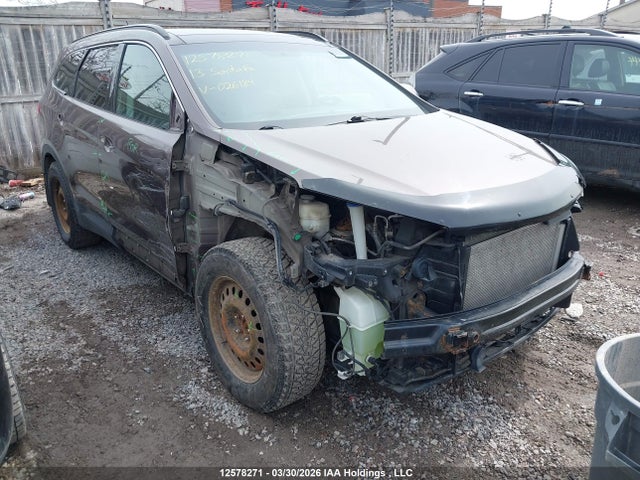 12578271 :رقم المزاد ، KM8SNDHF4DU026184 vin ، 2013 Hyundai Santa Fe Xl Limited مزاد بيع