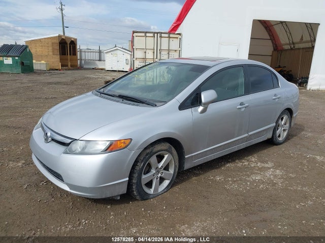 2007 Honda Civic Ex 4dr მანქანა იყიდება აუქციონზე, vin: 2HGFA16827H104118, აუქციონის ნომერი: 12578285