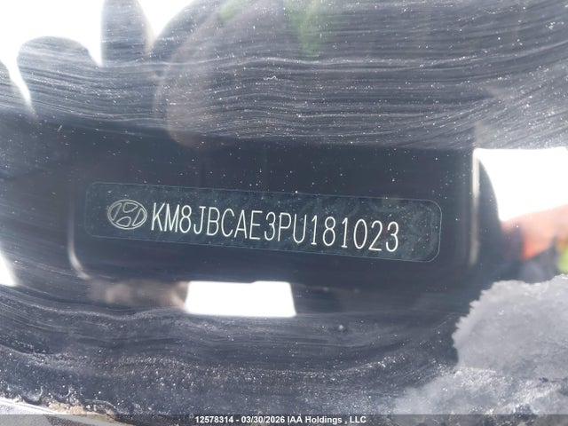 2023 Hyundai Tucson Sel მანქანა იყიდება აუქციონზე, vin: KM8JBCAE3PU181023, აუქციონის ნომერი: 12578314