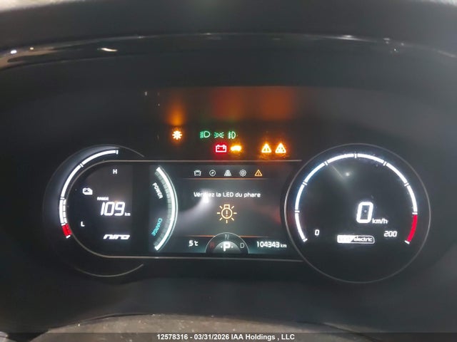 Aukcja sprzedaży 2021 Kia Niro Ev Ex+/sx Touring, vin: KNDCE3LG9M5104830, numer aukcji: 12578316