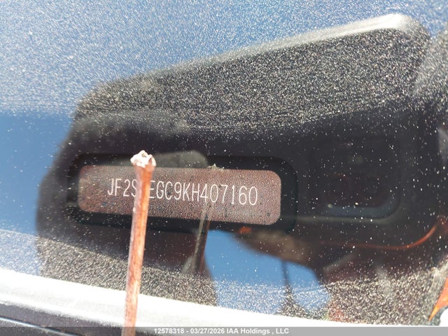 Aukcja sprzedaży 2019 Subaru Forester 2.5i Convenience/2.5i Touring, vin: JF2SKEGC9KH407160, numer aukcji: 12578318
