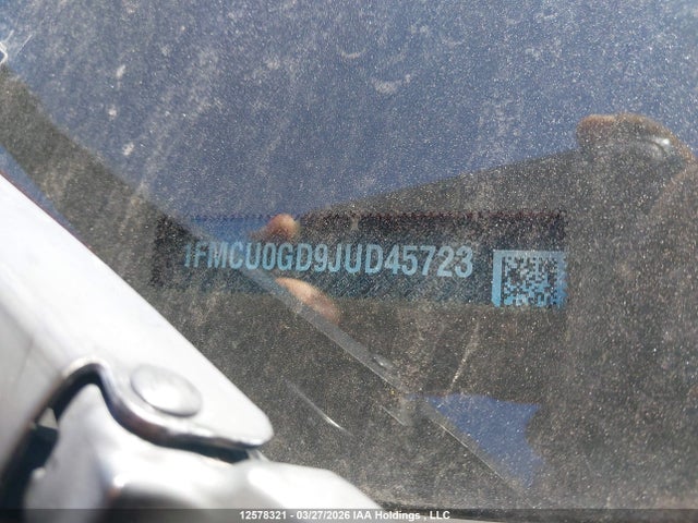 1FMCU0GD9JUD45723 Ford ESCAPE SE