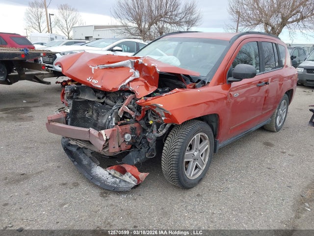 12570599 :رقم المزاد ، 1J8FF47W78D618956 vin ، 2008 Jeep Compass Sport/north مزاد بيع