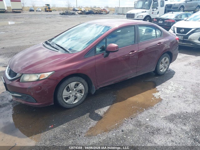 Продажа на аукционе авто 2013 Honda Civic Lx, vin: 2HGFB2F41DH006645, номер лота: 12578358