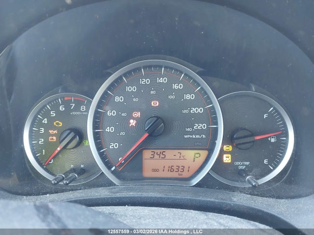 12557559 :رقم المزاد ، JTDKTUD37CD524321 vin ، 2012 Toyota Yaris Le مزاد بيع