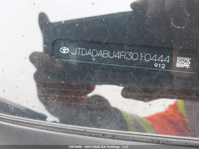 JTDADABU4R3010444 Toyota Prius
