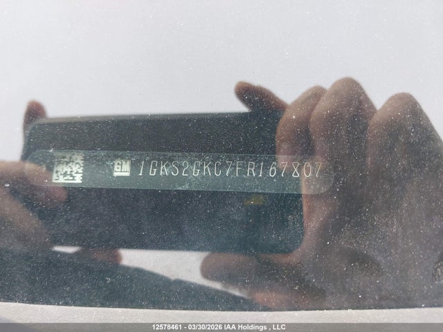 1GKS2GKC7FR167807 GMC Yukon Xl K1500 Sle