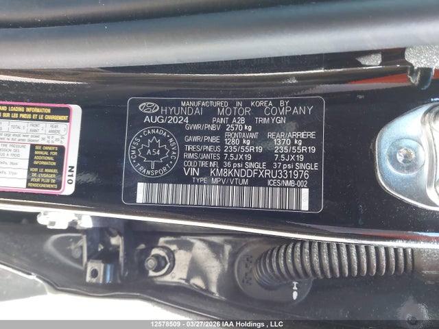 KM8KNDDFXRU331976 Hyundai Ioniq 5