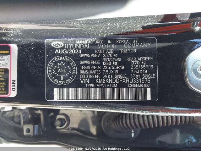 KM8KNDDFXRU331976 Hyundai Ioniq 5