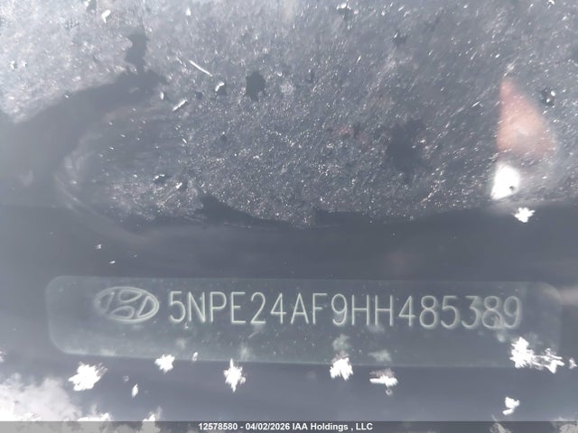 5NPE24AF9HH485389 Hyundai SONATA SE