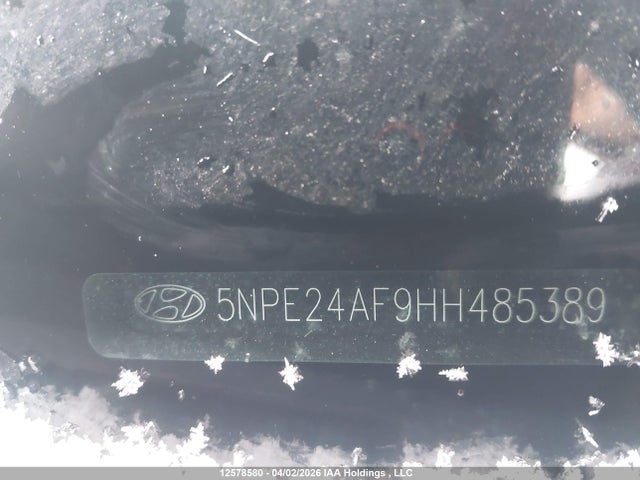5NPE24AF9HH485389 Hyundai SONATA SE