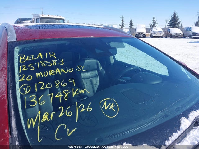 5N1AZ2CS0LN120869 Nissan MURANO SL
