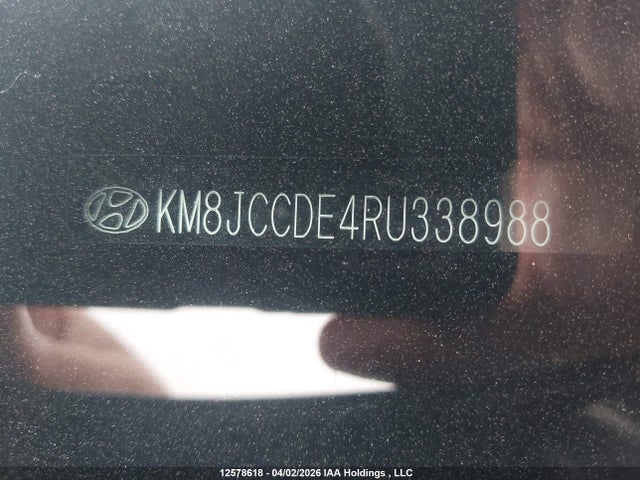 KM8JCCDE4RU338988 Hyundai TUCSON SEL
