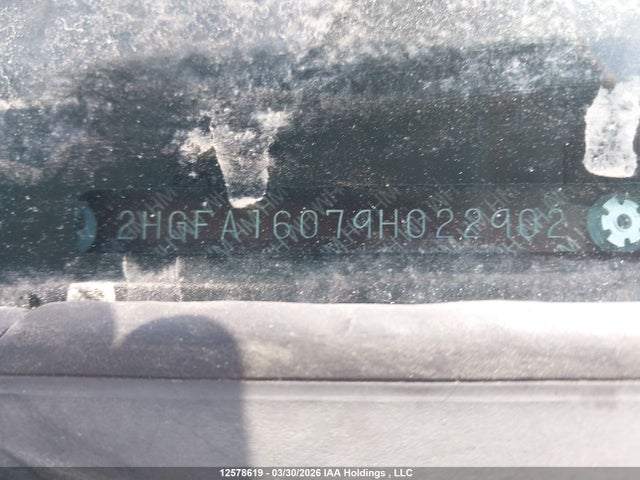 Продаж на аукціоні авто 2009 Honda Civic Ex-l, vin: 2HGFA16079H022902, номер лоту: 12578619