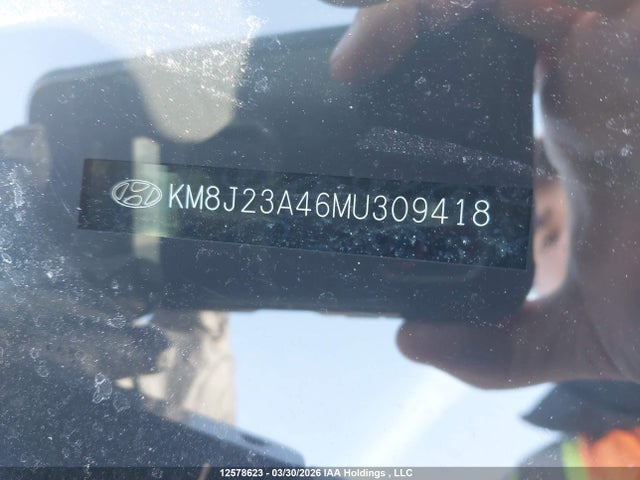 KM8J23A46MU309418 Hyundai TUCSON SE