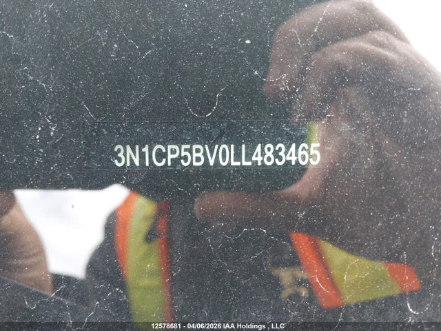 3N1CP5BV0LL483465 Nissan KICKS S