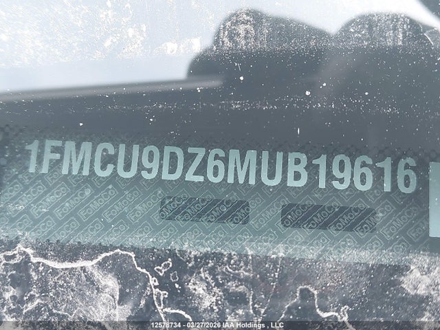 Продаж на аукціоні авто 2021 Ford Escape Titanium, vin: 1FMCU9DZ6MUB19616, номер лоту: 12578734