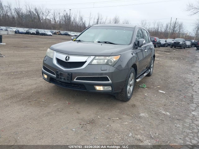12578763 :رقم المزاد ، 2HNYD2H23AH002549 vin ، 2010 Acura Mdx مزاد بيع