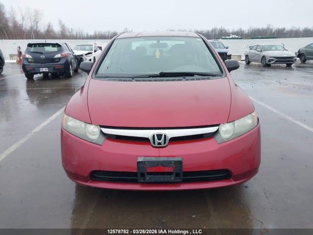 12578782 :رقم المزاد ، 2HGFA16306H036727 vin ، 2006 Honda Civic Dx-g مزاد بيع