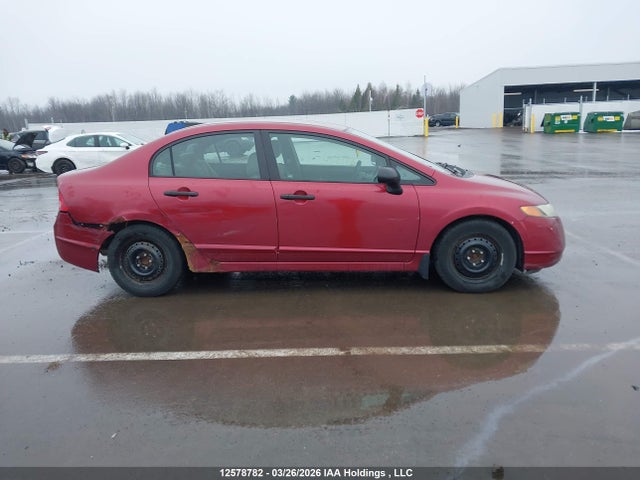 12578782 :رقم المزاد ، 2HGFA16306H036727 vin ، 2006 Honda Civic Dx-g مزاد بيع