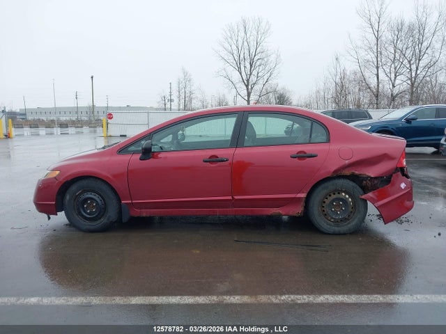 12578782 :رقم المزاد ، 2HGFA16306H036727 vin ، 2006 Honda Civic Dx-g مزاد بيع