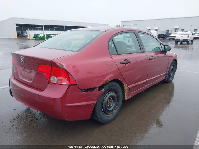 12578782 :رقم المزاد ، 2HGFA16306H036727 vin ، 2006 Honda Civic Dx-g مزاد بيع
