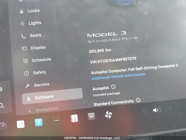 Aukcja sprzedaży 2021 Tesla Model 3, vin: 5YJ3E1EA4MF857273, numer aukcji: 12578784