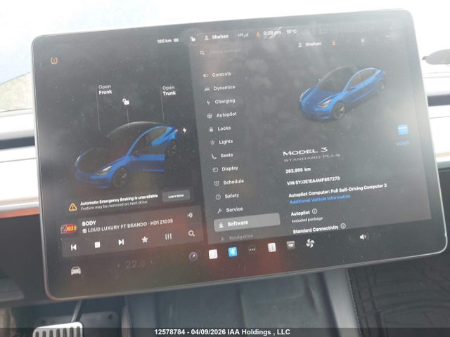 Aukcja sprzedaży 2021 Tesla Model 3, vin: 5YJ3E1EA4MF857273, numer aukcji: 12578784
