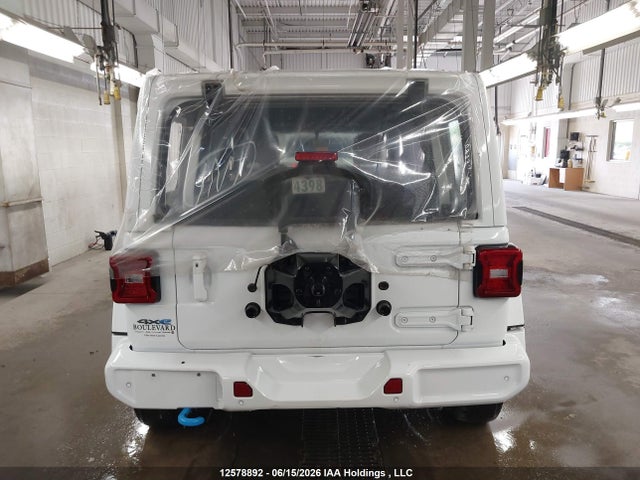 2023 Jeep Wrangler Sahara 4xe მანქანა იყიდება აუქციონზე, vin: 1C4JJXP64PW613444, აუქციონის ნომერი: 12578892