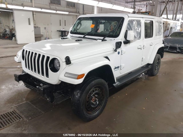 2023 Jeep Wrangler Sahara 4xe მანქანა იყიდება აუქციონზე, vin: 1C4JJXP64PW613444, აუქციონის ნომერი: 12578892