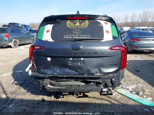 12578941 :رقم المزاد ، 5XYP5DHC7MG122022 vin ، 2021 Kia Telluride مزاد بيع