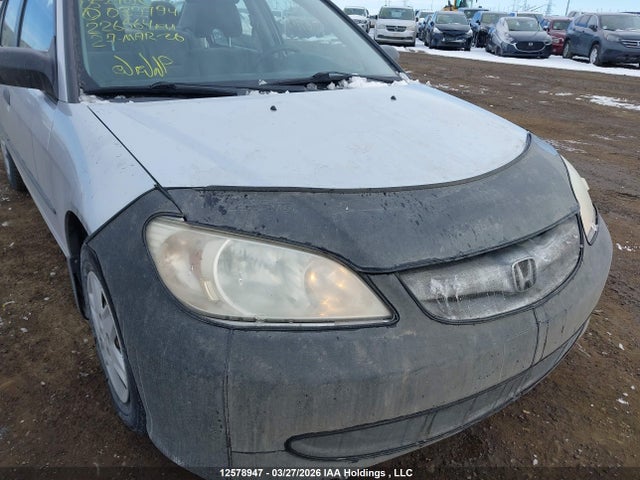 12578947 :رقم المزاد ، 2HGES16395H039794 vin ، 2005 Honda Civic Se مزاد بيع